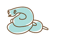 snake illustration 200px
